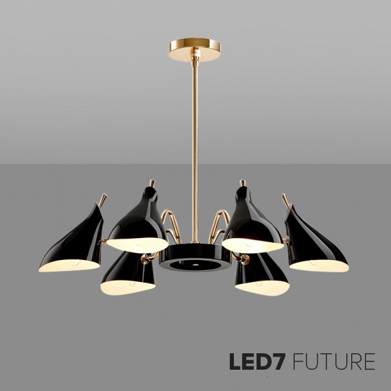 Loft Industry Modern - Lily Chandelier